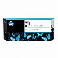 HP 745 300-ml DesignJet Matte Black Ink Cartridge (F9K05A)